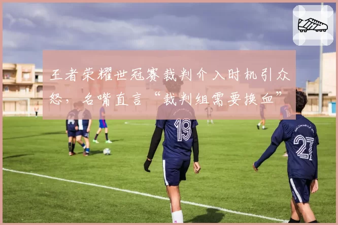 王者荣耀世冠赛裁判介入时机引众怒，名嘴直言“裁判组需要换血”